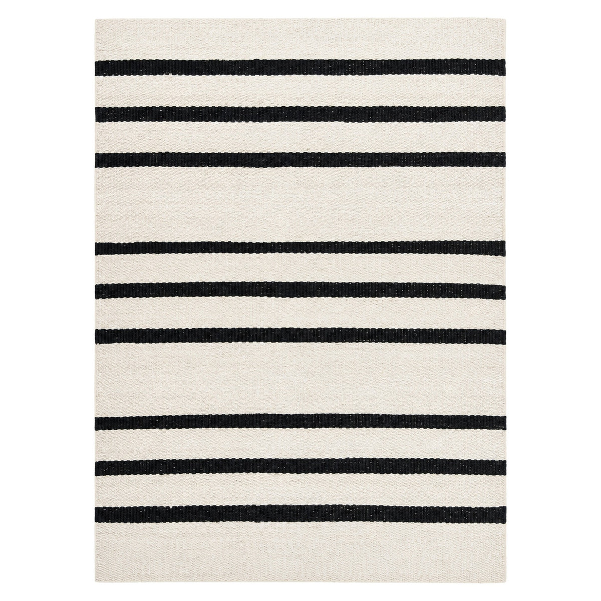 Hemp Jute Rug - White Cool for Any Space, full view on a white background