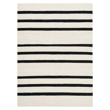 Hemp Jute Rug - White Cool for Any Space, full view on a white background