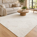 High-Pile Luxury Rug in a living room