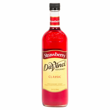 DaVinci Classic Syrup, Strawberry, 750 ml