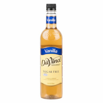 DaVinci Sugar Free Syrup, Vanilla, 25.4 fl oz