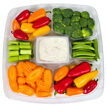 Vegetable Platter with Ranch Dressing Dip, 52 oz