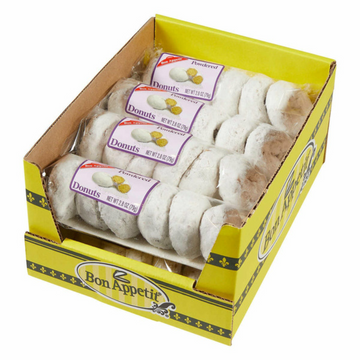 Bon Appetit Mini Powdered Donuts, 6-Pack, 8-Count
