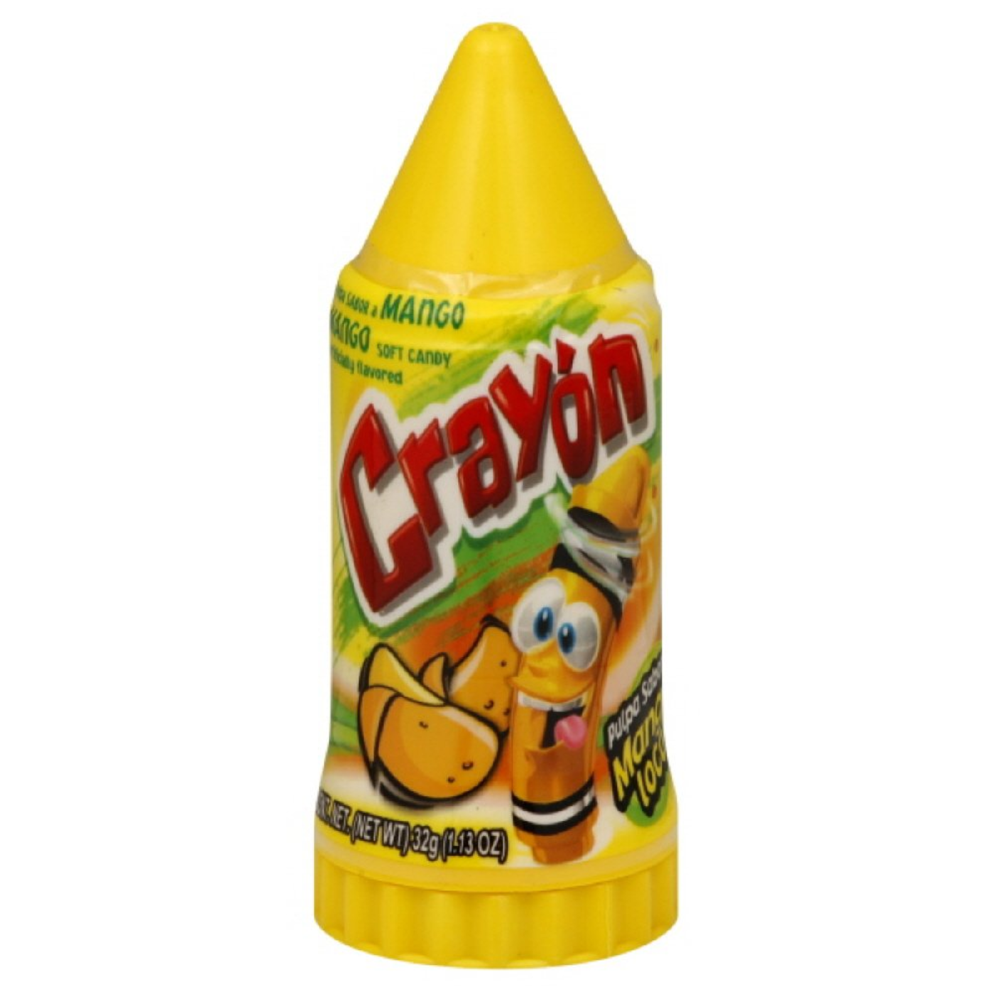 Lorena Candy, Crayon, Mango, 1.13-Ounce (Pack of 10)