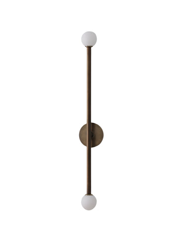 Stilnovo Style Brass Sputnik Wall Sconce