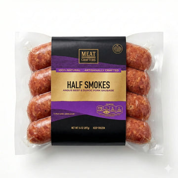 Half-Smoke Sausage Links: Beef & Pork, DC-Inspired Flavor
