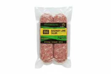 Classic Dry-Cured Lamb Salami: Rosemary & Garlic, Pre-Sliced