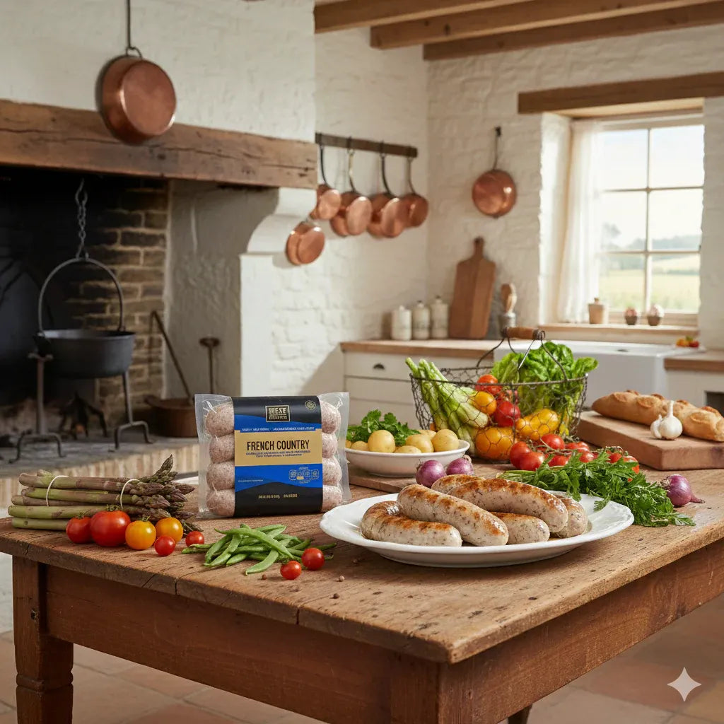 Traditional French Country Sausage Links