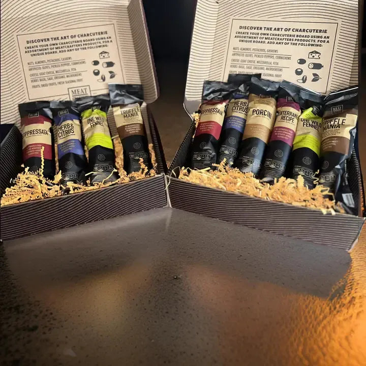MeatCrafters Salami Gift Boxes - 6 Count Variety Box