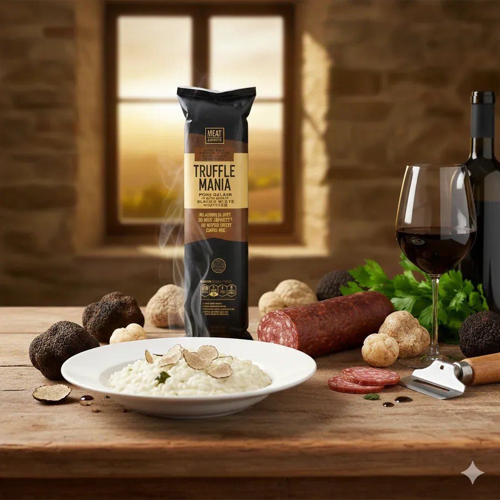Italian Pork Truffle Mania™ Salami: Black & White Truffle