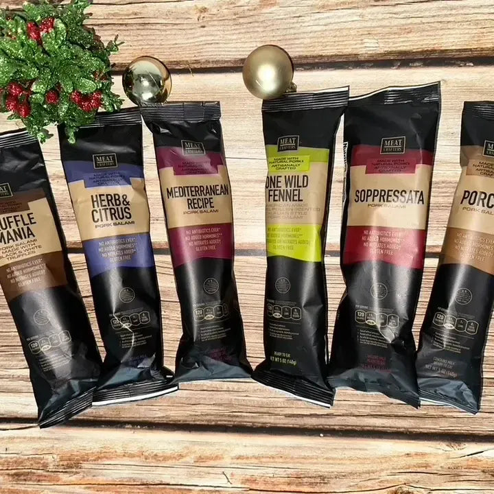 MeatCrafters Salami Gift Boxes - 6 Count Variety Box