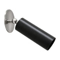Italian Mid-Century Pure Brass Cylinder Wall Sconce – 1950s Style in brushed chrome