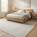 Ivory Abstract in a bedroom