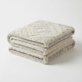 Ivory Abstract, folded corner showing the back