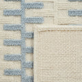 Ivory Slate Zipped, folded corner showing the back