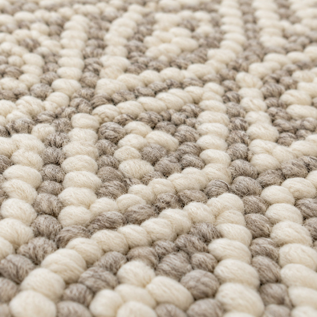 Jute and Cotton Blend Rug - Soft and Versatile Home Decor, close up of the texture