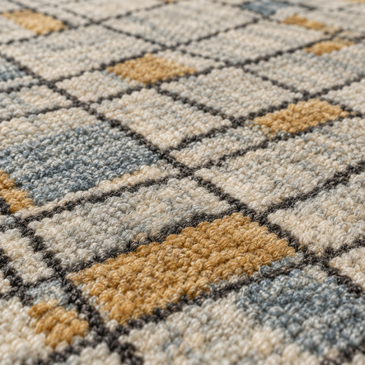 Kaemon Area rug by Shritija Rugs, close up of the texture