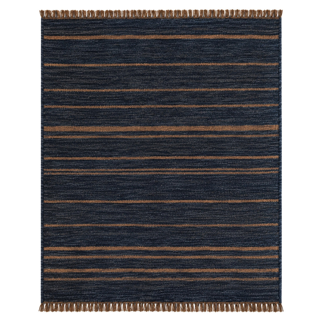 kilim Striped Pattern, full view on a white background