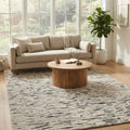 Levy Modern Rug in a living room