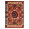 Luxurious Hand-Knotted Mamluk Rug for Chic Interiors, full view on a white background