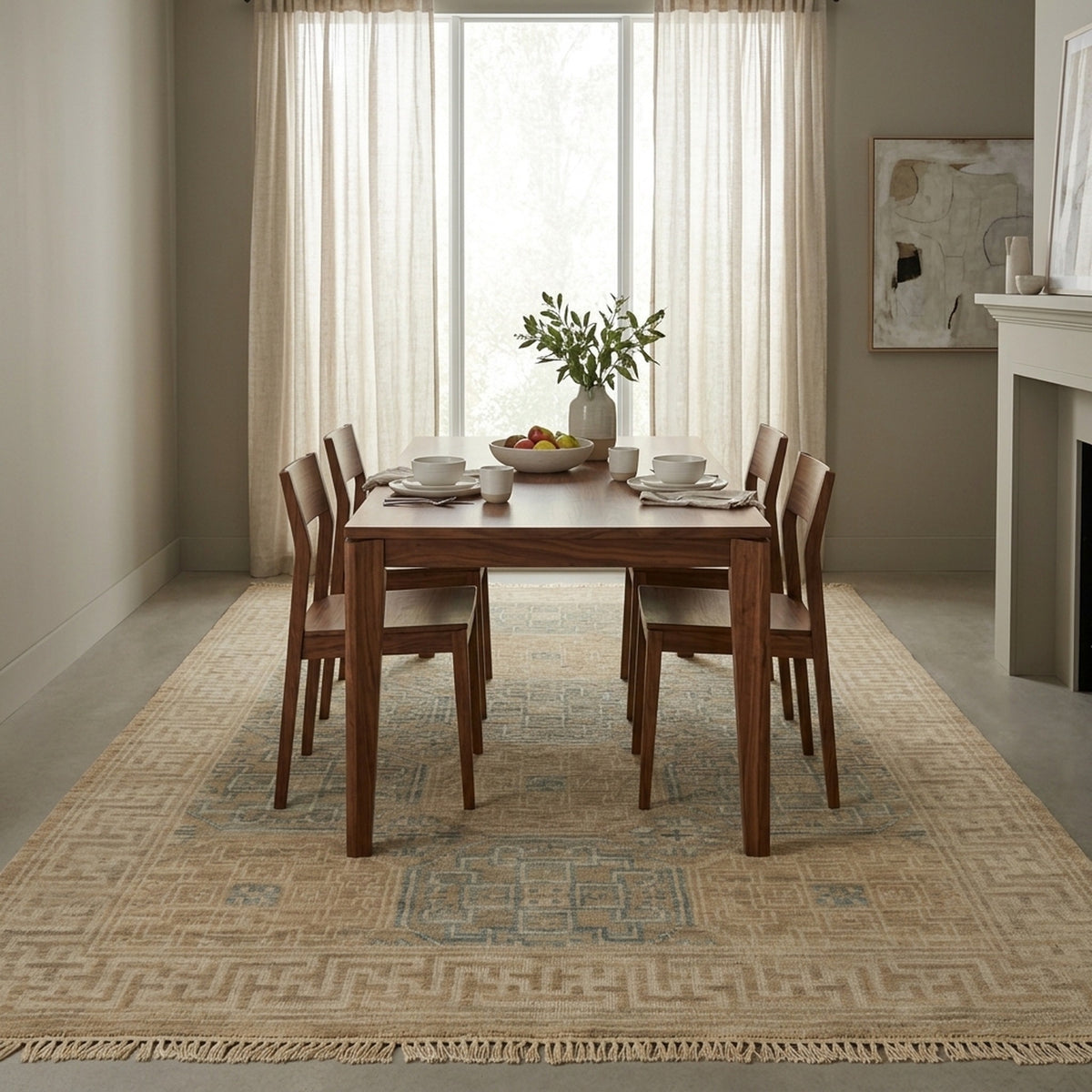 Mamluk Distressed Look for your room in a dining room