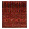 Meteo Soft Wool Hand Knotted Rug, full view on a white background