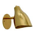 Mid-Century Modern Brass Wall Sconce – One-Light Fixture in polished brass
