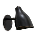 Mid-Century Modern Brass Wall Sconce – One-Light Fixture in antique black