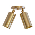 Mid-Century Wall Sconce – 1950s Italian Style Brass Light Fixture in polished brass