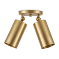 Mid-Century Wall Sconce – 1950s Italian Style Brass Light Fixture in brushed brass