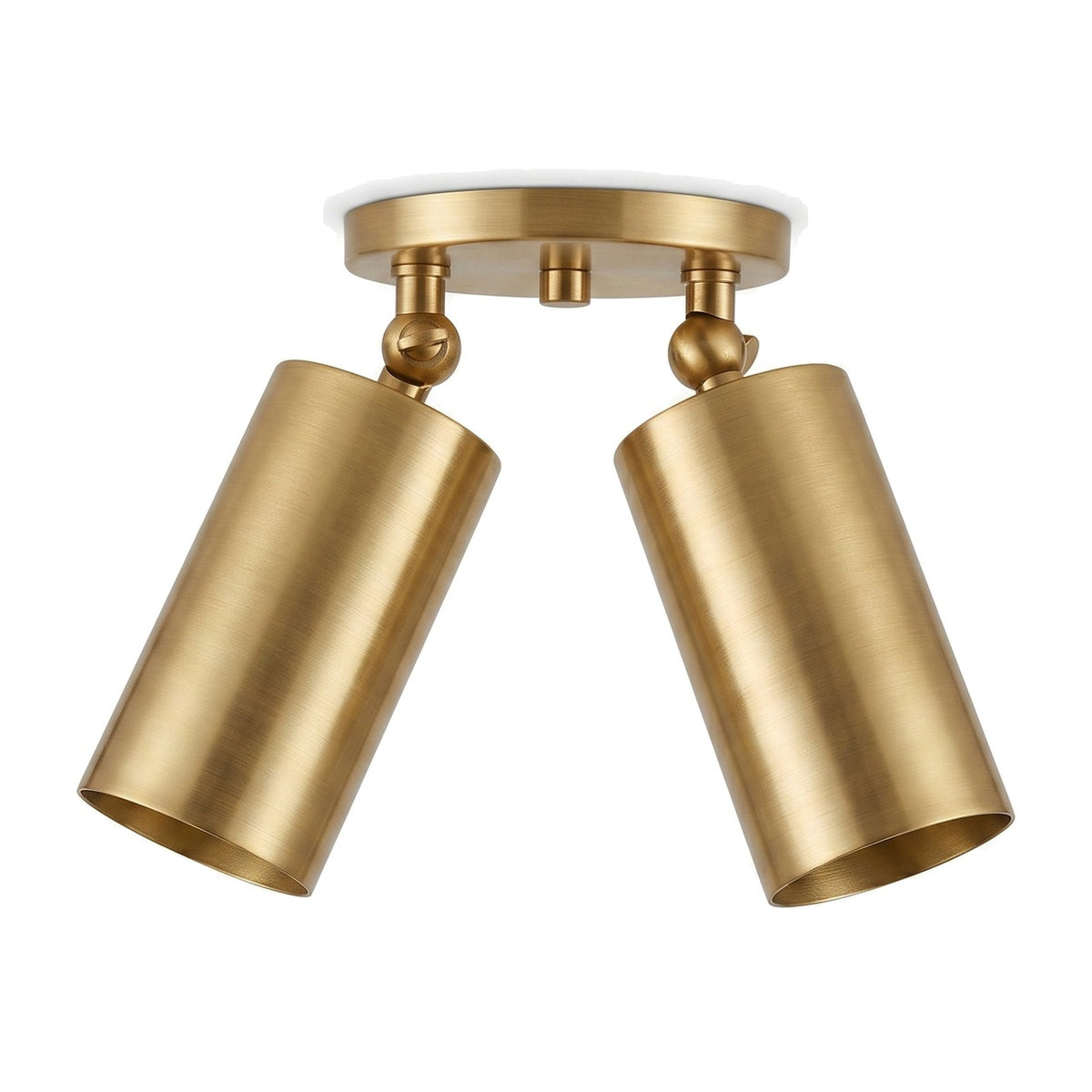 Mid-Century Wall Sconce – 1950s Italian Style Brass Light Fixture in brushed brass