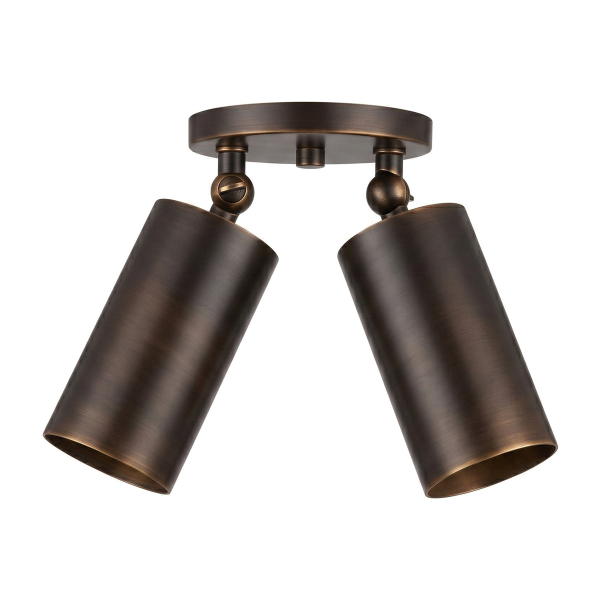 Mid-Century Wall Sconce – 1950s Italian Style Brass Light Fixture in blackened brass