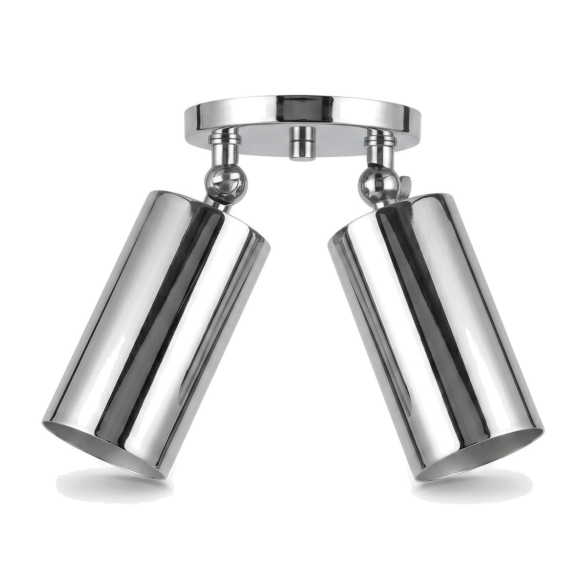 Mid-Century Wall Sconce – 1950s Italian Style Brass Light Fixture in polished chrome