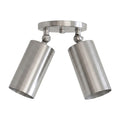 Mid-Century Wall Sconce – 1950s Italian Style Brass Light Fixture in brushed chrome