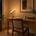 Modern 4-Light Table Lamp with Rotary Switch – Mid Century Style in a room