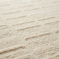 Modern Boho Chic Rug, close up of the texture