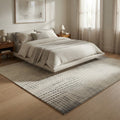 Modern Designer Checkered in a bedroom