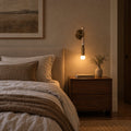 Modern One-Light Wall Sconce in a room