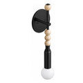 Modern One-Light Wall Sconce in matt black