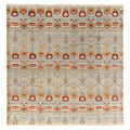 Modern Tribal Repeat Old Design, full view on a white background