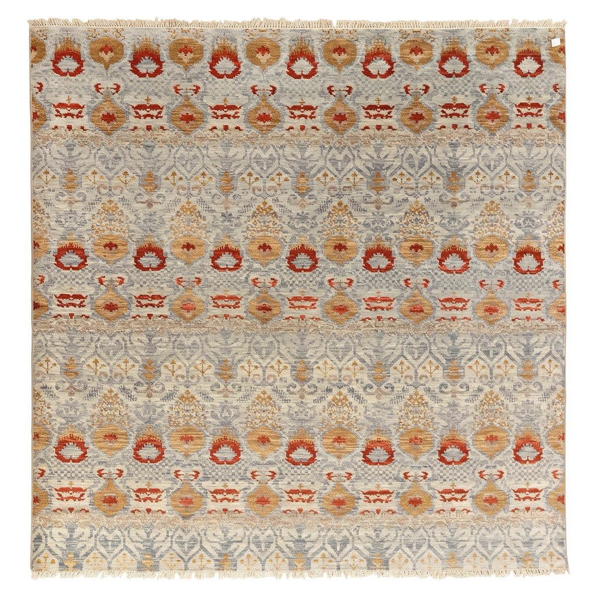 Modern Tribal Repeat Old Design, full view on a white background