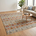 Modern Tribal Repeat Old Design in a living room