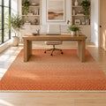 Montauk Gabbeh Area Oversize Hallway Rug in a home office