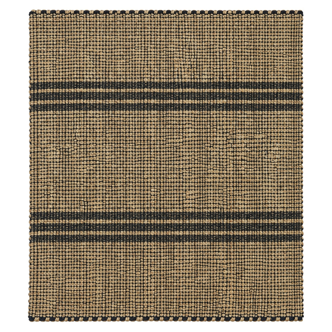 Natural Jute Area & Runner Rug - Ideal for Hallways & Entryways, full view on a white background