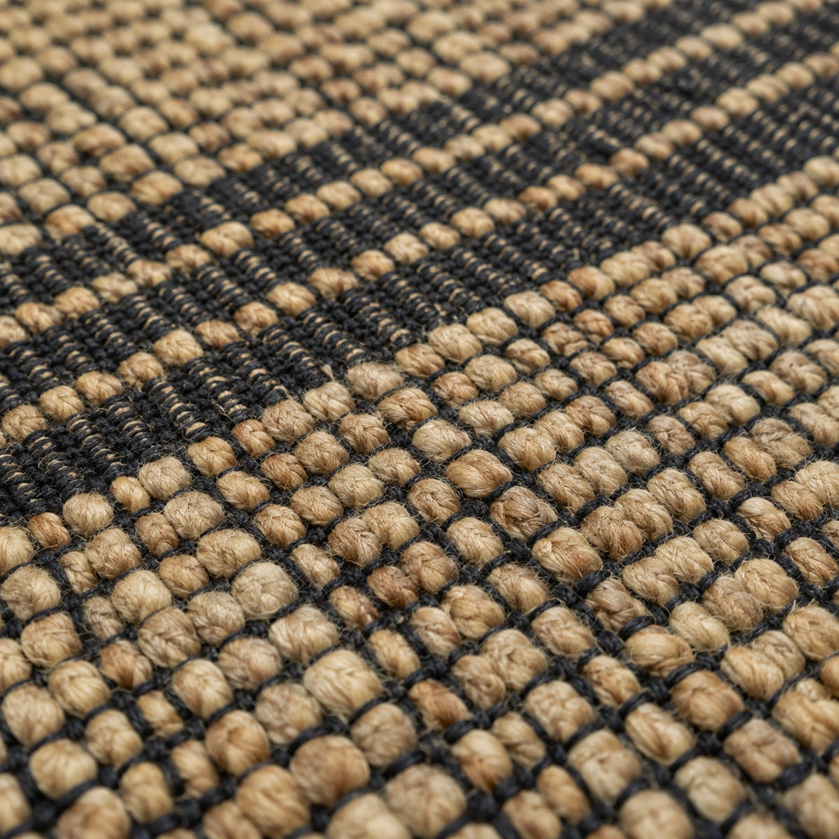 Natural Jute Area & Runner Rug - Ideal for Hallways & Entryways, close up of the texture