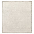 Neutral Toned Area Rug, full view on a white background