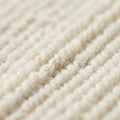 Neutral Toned Area Rug, close up of the texture