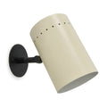 One-Light Articulated Wall Sconce - Stilnovo Style Brass Lamp in antique black