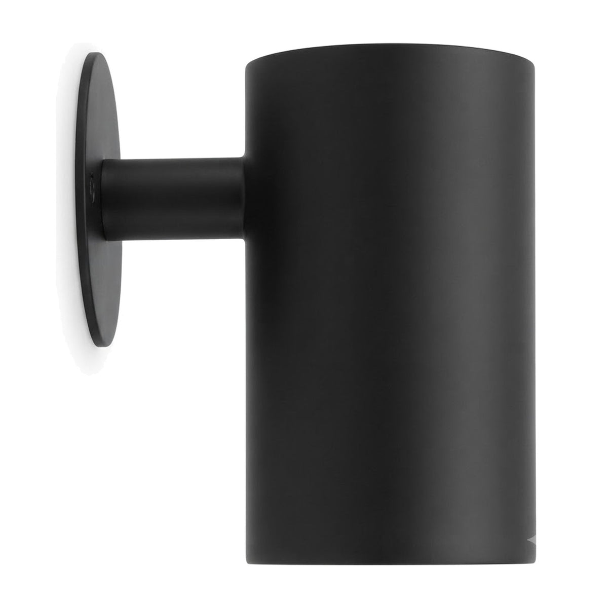 One-Light Mid-Century Modern Stilnovo Style Brass Wall Sconce in matt black