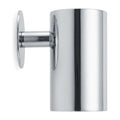 One-Light Mid-Century Modern Stilnovo Style Brass Wall Sconce in polished chrome